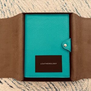 Leatherology Teal Leather Journal